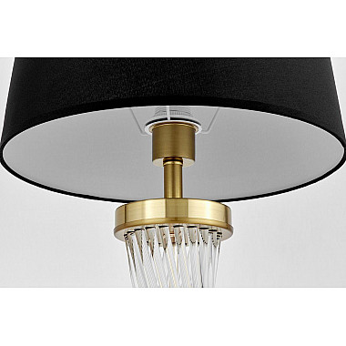 Настольная лампа Lumina Deco La Villanova LDT 302 MD+BK