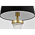 Настольная лампа Lumina Deco La Villanova LDT 302 MD+BK