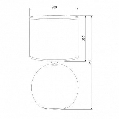 Настольная лампа TK Lighting 5066 Palla