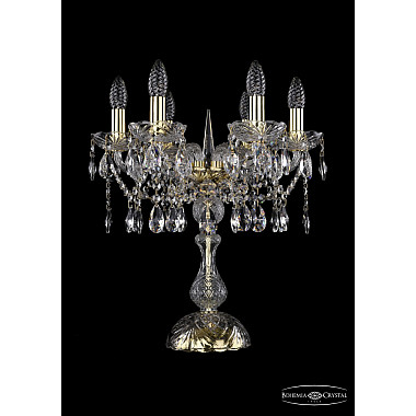 Интерьерная настольная лампа 1413 1413L/6/141-47 G