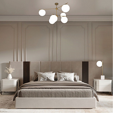 Интерьерная настольная лампа Marbella 01157/1 латунь