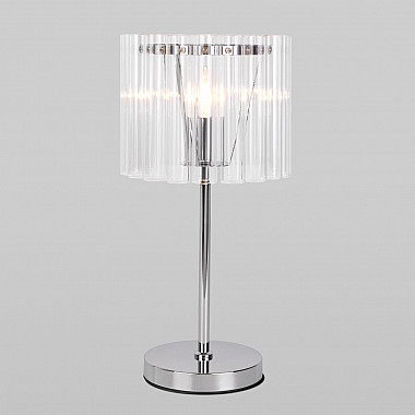 Интерьерная настольная лампа Flamel 01117/1 хром