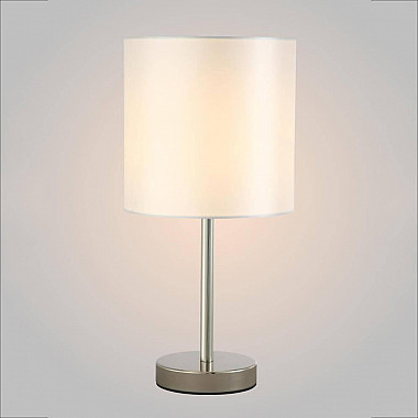 Настольная лампа Crystal Lux Sergio LG1 Nickel
