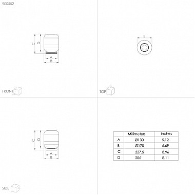 Интерьерная настольная лампа Maryvilla 900552