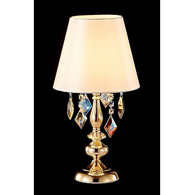 Настольная лампа Crystal Lux Mercedes LG1 Gold/Color