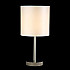 Настольная лампа Crystal Lux Sergio LG1 Nickel