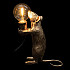 Интерьерная настольная лампа Mouse 10313 Gold