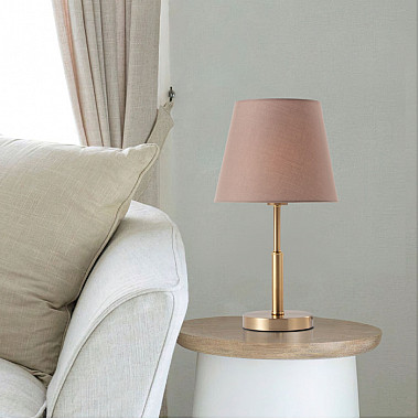 Интерьерная настольная лампа Ozark 01155/1 латунь