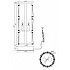 Интерьерная настольная лампа Puntes MOD043TL-02G