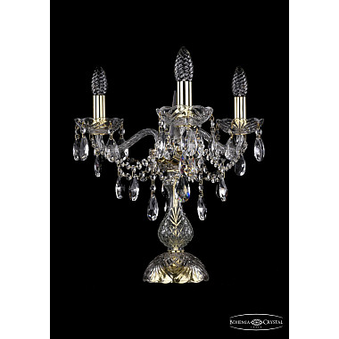 Интерьерная настольная лампа 1415 1415L/3/141-39 G