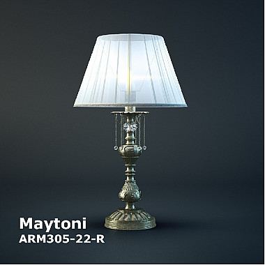 Интерьерная настольная лампа Rapsodi RC305-TL-01-R