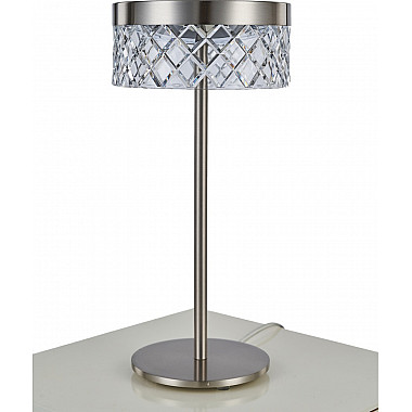 Интерьерная настольная лампа Diamond cut MT21020075-1A satin nickel