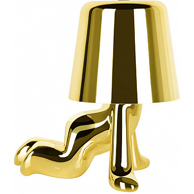 Интерьерная настольная лампа Brothers 10233/A Gold