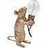 Интерьерная настольная лампа Mouse 10313 Gold