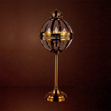 Интерьерная настольная лампа 115 KM0115T-3S brass