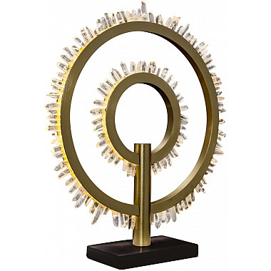 Интерьерная настольная лампа Quartz Halo MT20020154-2A satin gold