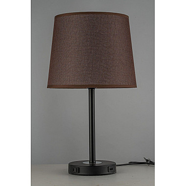 Интерьерная настольная лампа Oggebio Oggebio E 4.1.T3 BK