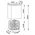 Настольная лампа Arte Lamp Fiori A4429LT-1BA