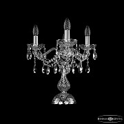 Интерьерная настольная лампа 1413 1413L/3/141-39 Ni