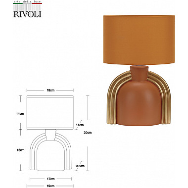 Интерьерная настольная лампа Bella 7068-501