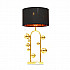 Настольная лампа Lumina Deco Fabi LDT 5528 GD+BK