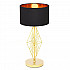Настольная лампа Lumina Deco Salvari LDT 5533 GD+BK