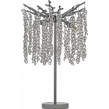 Интерьерная настольная лампа Tavenna Nickel Tavenna H 4.1.1.800 N