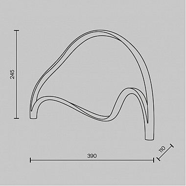 Интерьерная настольная лампа Plons MOD283TL-L12BS3K