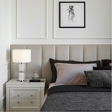 Интерьерная настольная лампа Caprera 01153/1 никель