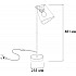 Интерьерная настольная лампа Hall 10185/L Grey