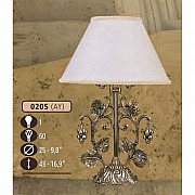 Интерьерная настольная лампа 020S 020S/1 AY CREAM SHADE