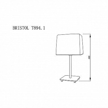 Настольная лампа Lucia Tucci Bristol T894.1