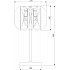 Интерьерная настольная лампа Callas 01125/2