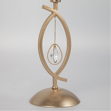 Интерьерная настольная лампа Salita 01066/1 перламутровое золото