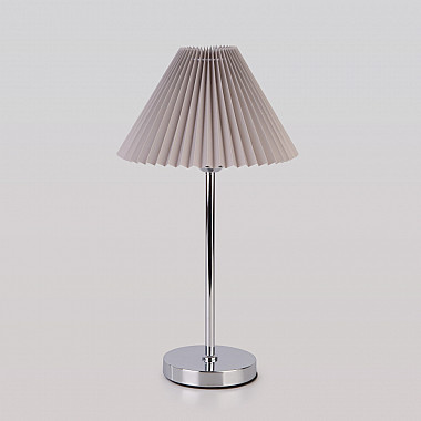 Интерьерная настольная лампа Peony 01132/1 хром/серый