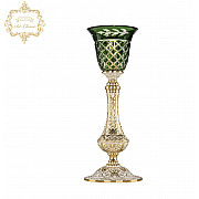 Интерьерная настольная лампа 32.11 32.1100L.15.GW.P2.Clear-Green.H-1J