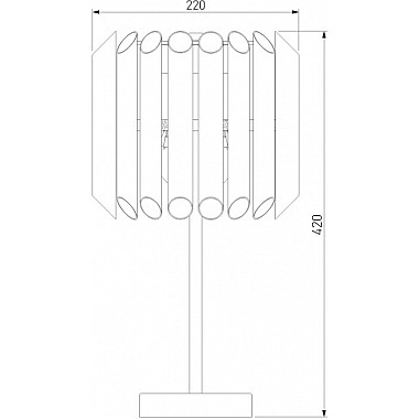 Интерьерная настольная лампа Castellie 01124/3