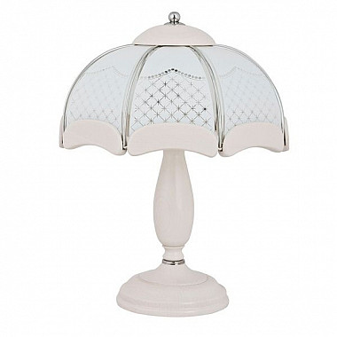 Интерьерная настольная лампа Italia Bianko 20078