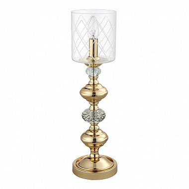 Настольная лампа Crystal Lux Gracia LG1 Gold