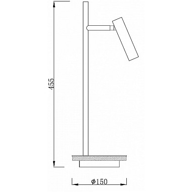 Интерьерная настольная лампа Brahe 346015