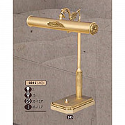 Интерьерная настольная лампа 031S 031S/2 AQ WITH ADORNMENTS