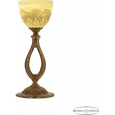 Интерьерная настольная лампа Florence 71300L/15 G P1 Horse