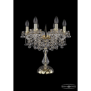 Интерьерная настольная лампа 1409 1409L/6/141-47 G