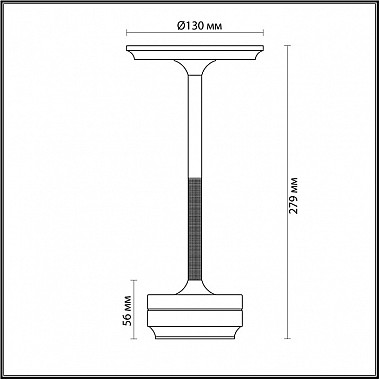 Интерьерная настольная лампа Tet-A-Tet 5034/6TL