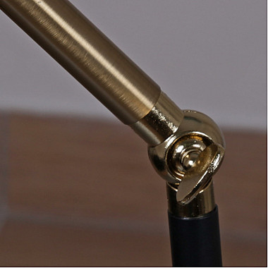 Интерьерная настольная лампа 02225-2.7-01 BK