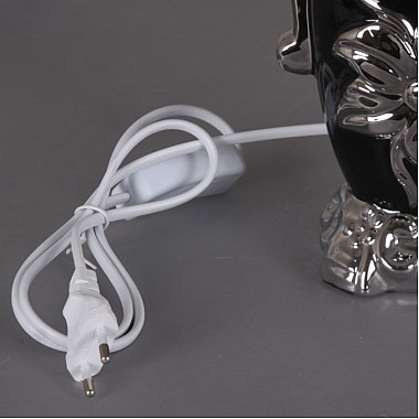 Интерьерная настольная лампа 12023-0.7-01WB