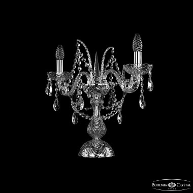 Интерьерная настольная лампа 1411 1411L/2/141-39 Ni