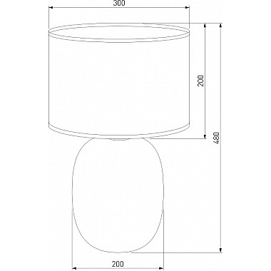 Интерьерная настольная лампа Melody 5985 Melody