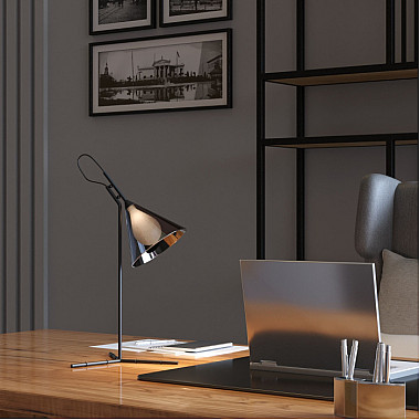 Интерьерная настольная лампа Enigma 01186/1 черный