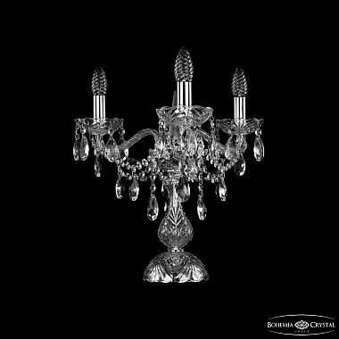 Интерьерная настольная лампа 1415 1415L/3/141-39 Ni